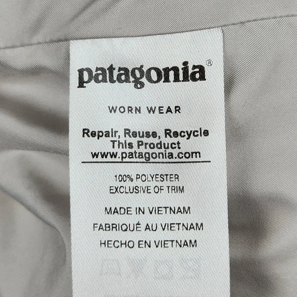 Patagonia Los Gatos Vest Womens XS El Cap Khaki Sherpa Fleece Full Zip 25216 - Picture 8 of 11